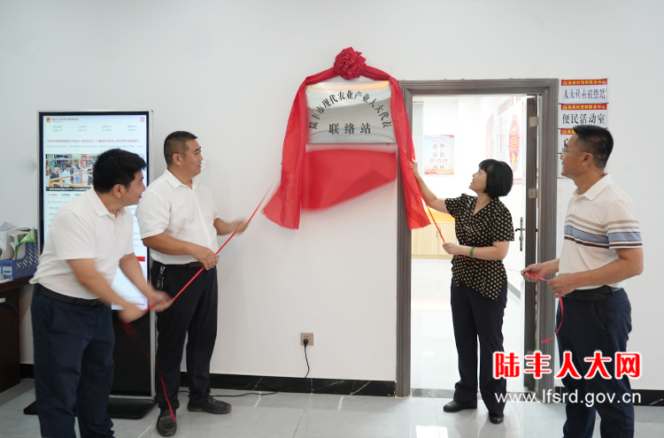 陆丰市现代化农业产业人大代表联络站揭牌活动2